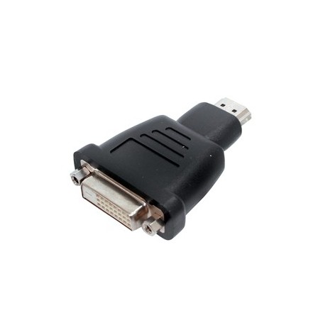 Adaptor HDMI tata - DVI mama gold