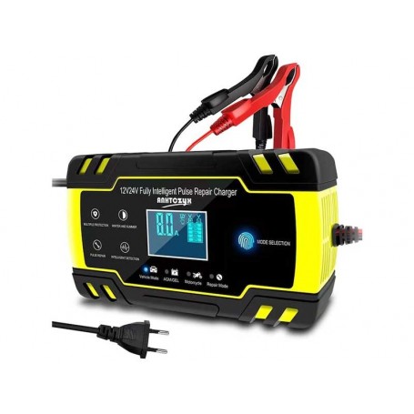 Incarcator smart baterie 12-24V reparatie cu pulsuri
