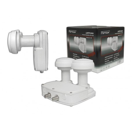 LNB monobloc twin Opticum Astra/HotBird 0,1dB