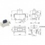 Microintrerupator 2X4X3.5mm KFC-003