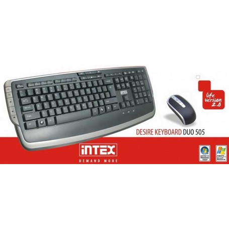 Set tastatura+mouse DUO 505 Intex