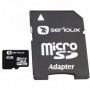 MicroSDHC 4Gb Serioux cu adaptor