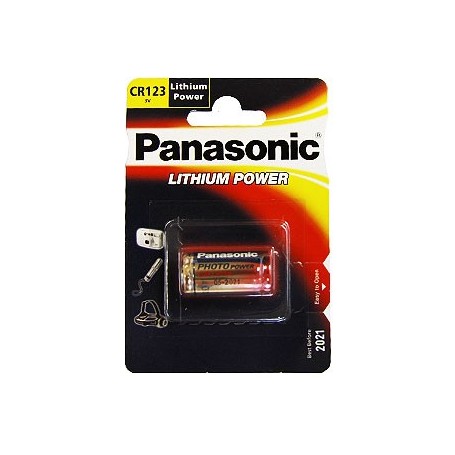 Baterie CR123 Panasonic Lithium Power
