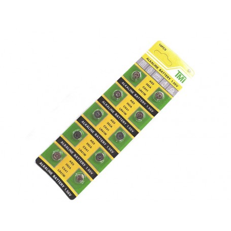 Baterie ceas AG3 alcalina set 10buc