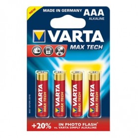 Set 4 baterii Varta Max Tech 4703 AAA