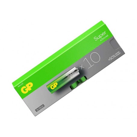 Set 10 baterii Super Alcaline R6 GP