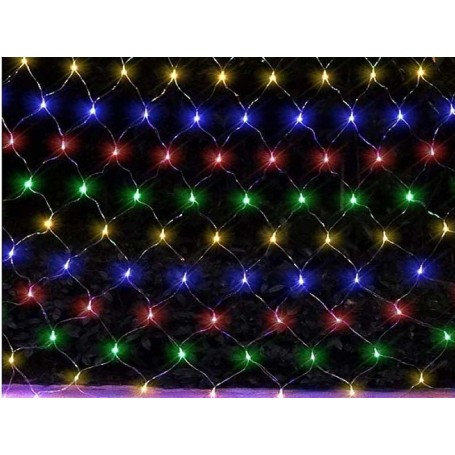 Instalatie plasa 320 leduri 3X3m interconectabil multicolor