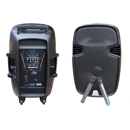 Incinta activa 15inch 2115ADM-CB USB/SD/FM/BT/ACCU/2MIC Alien