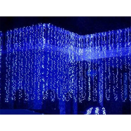 Instalatie ploaie 6m 100leduri alb rece