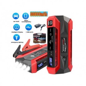 Redresor auto, 99800mAh, 600A, 12V, 2XUSB+tip C, lanterna LED