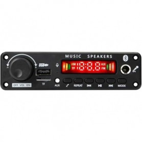 Modul MP3/radio/TF/USB/BT/MIC/AUX cu telecomanda 2x25W