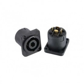 Conector panou speakon mama 4pini cupru