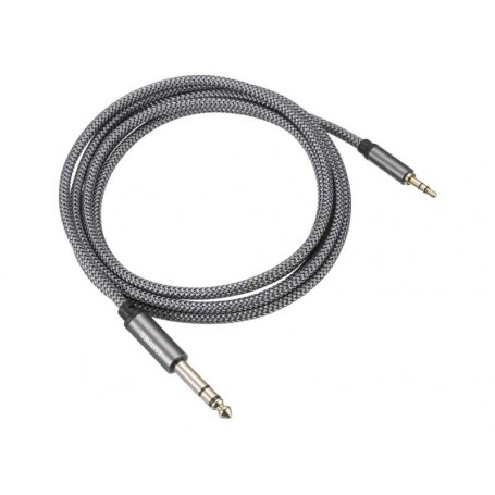 Cablu profesional jack 6.3 tata la jack 3.5 tata 2M stereo