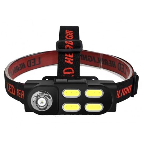 Lanterna cap cu accu 4 Led COB