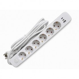 Prelungitor 6cai cu USB+tip C 3m