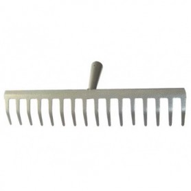 Grebla forjata gri carbon (4MM-14 dinti)