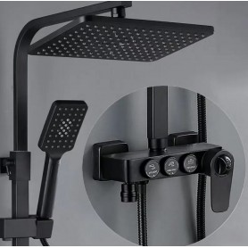 Set Dus Modern, Negru, SaniMag V39