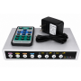 Multiplexor Video 4 Canale cu Telecomanda, Detectie Miscare si PIP, Zutech