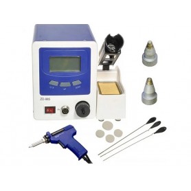 Statie Dezlipire Digitala ZD-985 cu Afisaj LCD, Pompa Vacuum si Reglaj Temperatura, Zutech