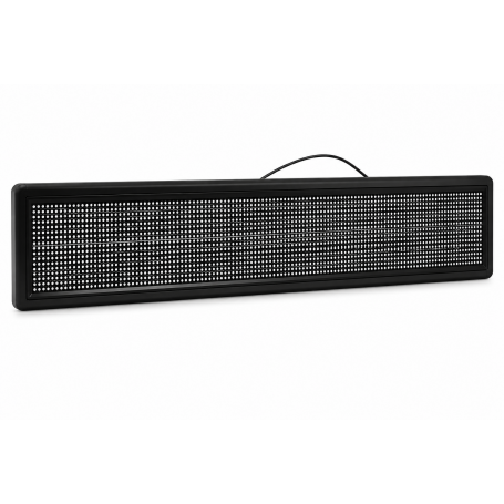 Panou Publicitar LED 128x16, 100x22cm, Programabil USB, Afisaj Multicolor, Zutech