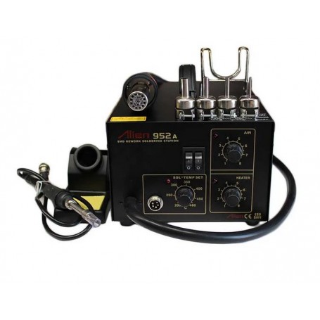 Statie Lipit cu Aer Cald si Letcon Alien 952A, Profesionala, Reglaj Temperatura, Zutech