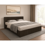 Pat Dublu si Saltea 140x200, Wenge, Hera