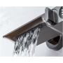 Dus Cu afisaj electronic, non-electric, cu cascada de apa, gri antracit, SaniMag Q14