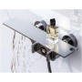 Dus Cu afisaj electronic, non-electric, cu cascada de apa, gri antracit, SaniMag Q14