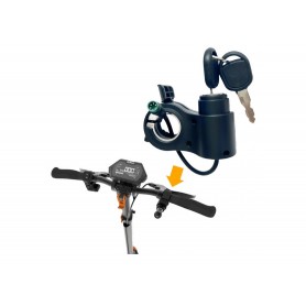 Clapeta de accelerație cu contact + 2 chei conector cu 5 pini pentru Kugoo KuKirin G2 PRO (2022) / G2 MAX zt1