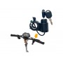 Clapeta de accelerație cu contact + 2 chei conector cu 5 pini pentru Kugoo KuKirin G2 PRO (2022) / G2 MAX zt1