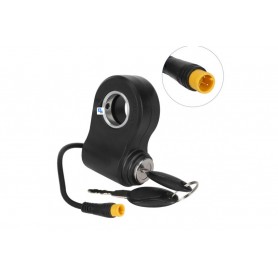 Comutator de aprindere cu 3 pini + chei pentru KuKirin G2 PRO / G2 MAX zt1