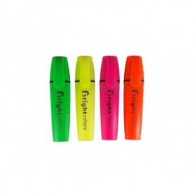 Textmarker fluorescent set 4 culori