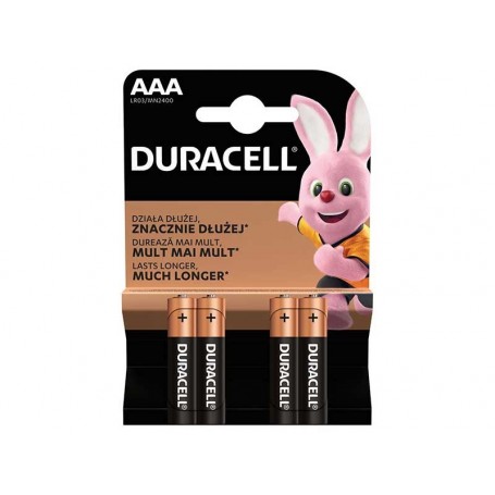 Set 4 baterii R3 Duracell Basic
