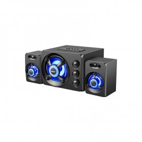 Boxe 2.1 cu subwoofer Alien S-208, Bluetooth, USB, card SD, radio FM, B1