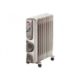 Calorifer electric cu ulei si ventilator, 9 elementi, 1500 W
