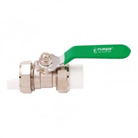 Robinet de trecere PPR 20 x 20 mm cu maneta si holender