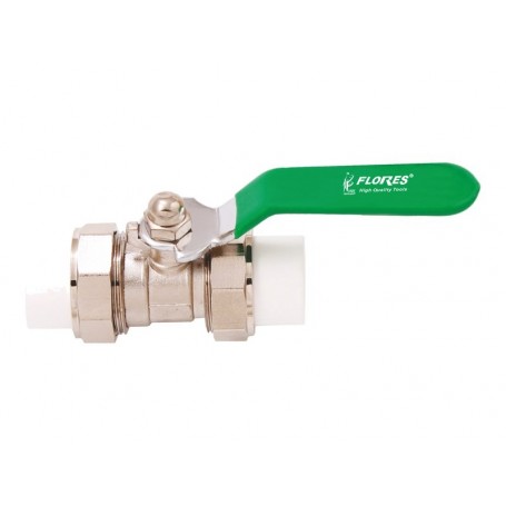 Robinet de trecere PPR 20 x 20 mm cu maneta si holender